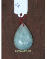Mặt dây chuyền đá aquamarine daqua4