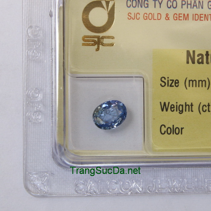 Viên đá sapphire xanh biển spx1.07
