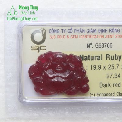 Phật Di Lạc Ruby RBP27.34