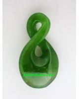 Mặt ngọc bích nephrite phong thủy NBK4