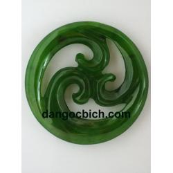 Mặt dây chuyền ngọc bích nephrite NBK7