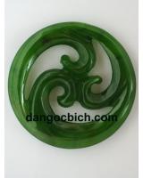 Mặt dây chuyền ngọc bích nephrite NBK7