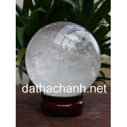 Quả cầu đá thạch anh trắng DTRC8.8