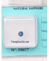 Đá sapphire xanh dương 4.5li DSPX0.41