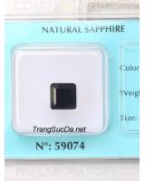 Đá quý sapphire đen DSPD3.56