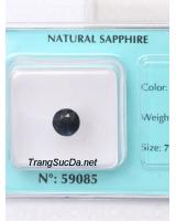 Đá sapphire xanh đen ánh titan DSPD1.89