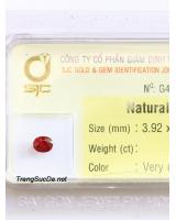 Viên đá quý ruby lục yên DRB0.58