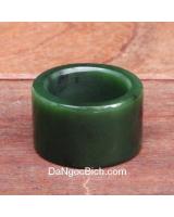 Nhẫn đá ngọc bích nephrite ANBN047