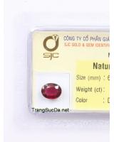 đá garnet ngọc hồng lựu DGARNET1.95