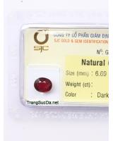 đá garnet ngọc hồng lựu DGARNET1.76