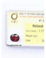 đá garnet ngọc hồng lựu DGARNET3.566