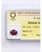 đá garnet ngọc hồng lựu DGARNET2.39