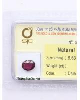 đá garnet ngọc hồng lựu DGARNET1.85