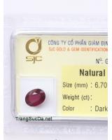 đá garnet ngọc hồng lựu DGARNET2.38