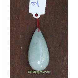 Mặt dây chuyền đá aquamarine daqua9