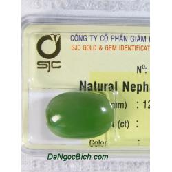 Viên đá ngọc bích nephrite ANBKD10.98