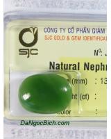 Viên đá ngọc bích nephrite ANBKD11.23