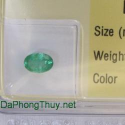 Viên đá emerald ngọc lục bảo DNLB0.41