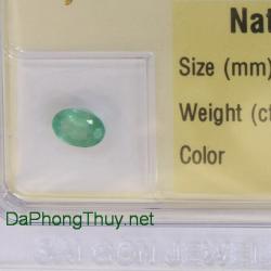 Viên đá emerald ngọc lục bảo DNLB0.36a