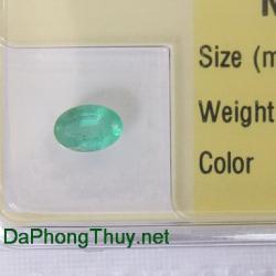 Viên đá emerald ngọc lục bảo DNLB0.43a