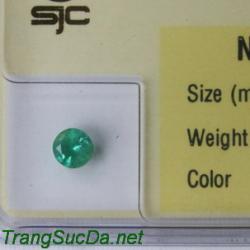 Viên đá emerald ngọc lục bảo DNLB0.36