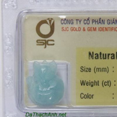 Hồ ly đá Aquamarine LYAQUA9.04