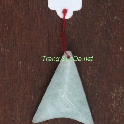 Mặt dây chuyền đá aquamarine aqua02