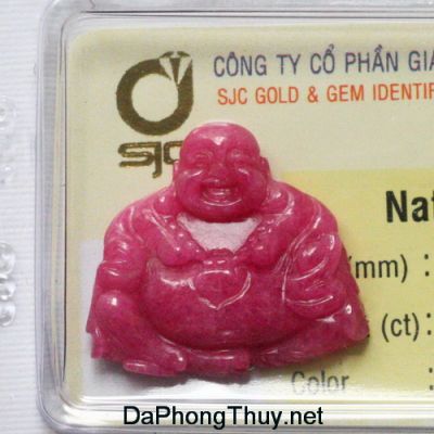 Phật Di Lạc đá ruby RBP19.75