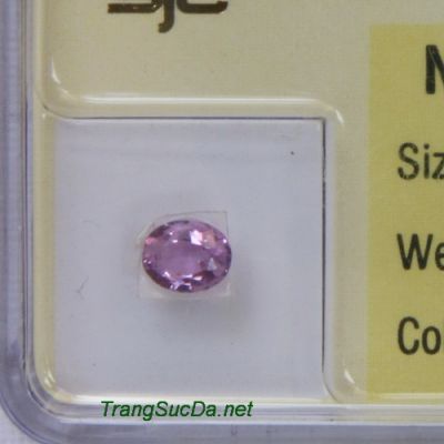 Viên đá sapphire tím SPT0.39