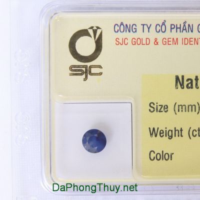 Viên đá sapphire xanh biển spx0.46