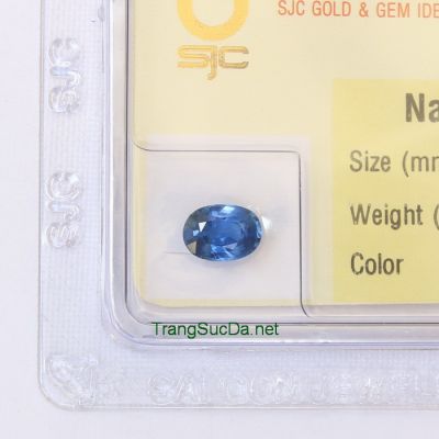 Viên đá sapphire xanh biển spx1.27