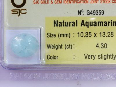 Viên ngọc xanh biển Aquamarine AQUA4.3