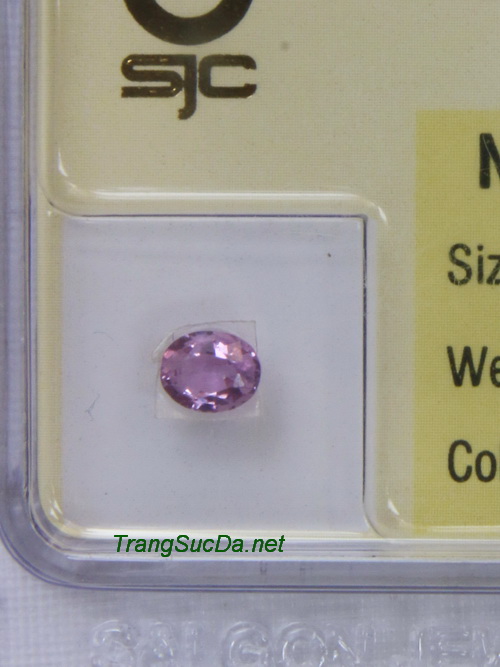 Viên đá sapphire tím SPT0.39