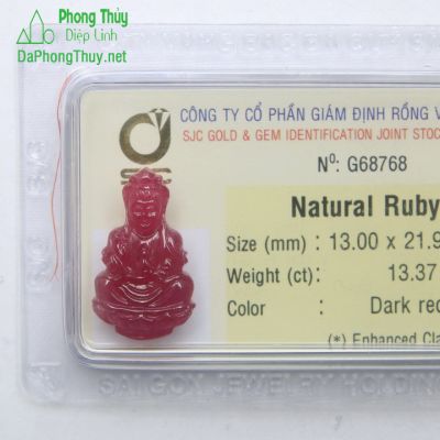 Quan Thế Âm Bồ Tát Ruby RBP13.37