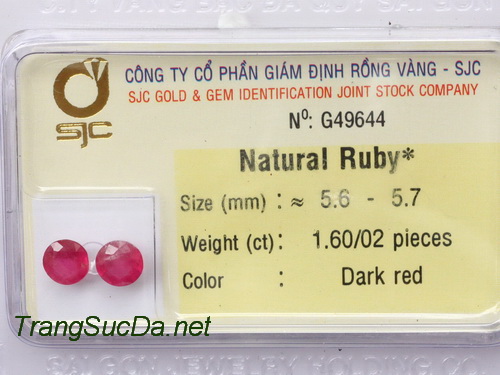 Bong tay da quy ruby