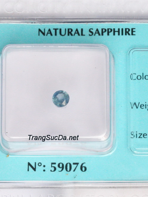 Sapphire xanh duong