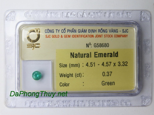 Vien da ngoc luc bao emerald