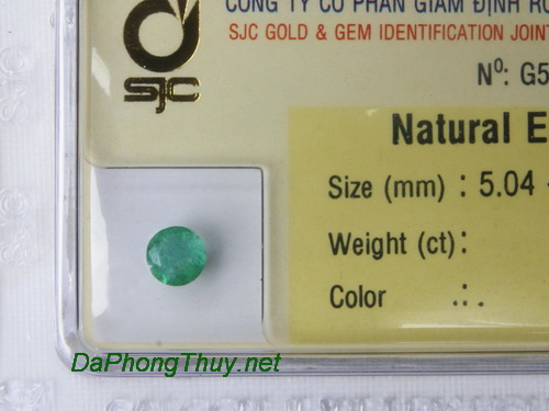 Da ngoc luc bao emerald