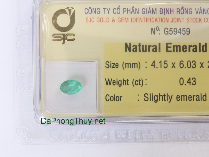 Vien da ngoc luc bao emerald